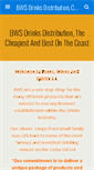Mobile Screenshot of bwsdrinksdistribution.com